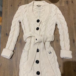 Long wool sweater s-m size